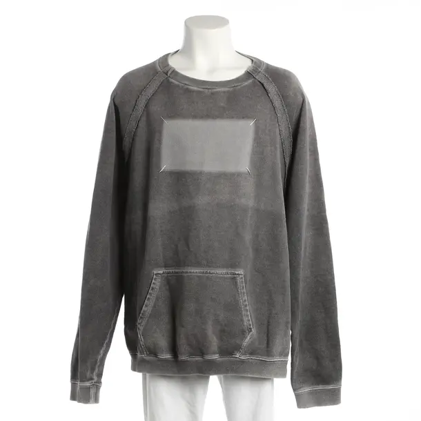 Sweatshirt, in Grau, Baumwolle, Maison Martin Margiela