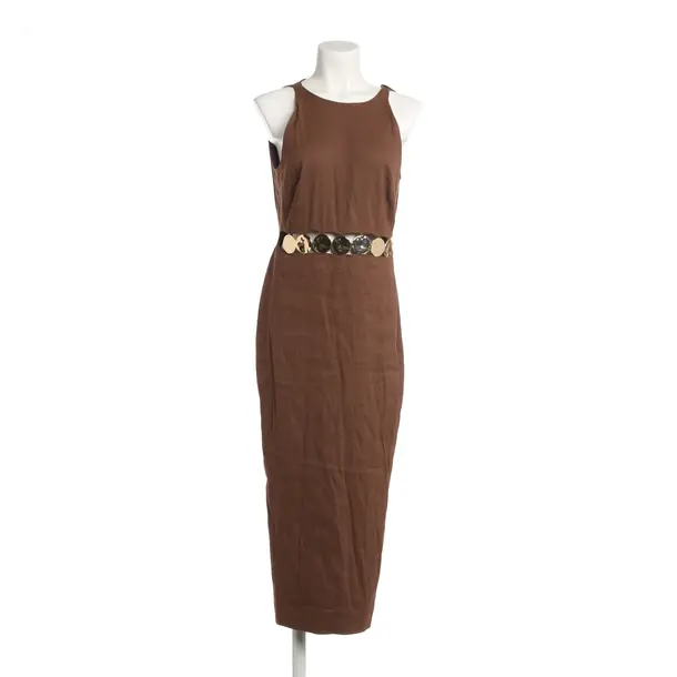Cocktail Dress, in Brown, Linen, Veronica Beard