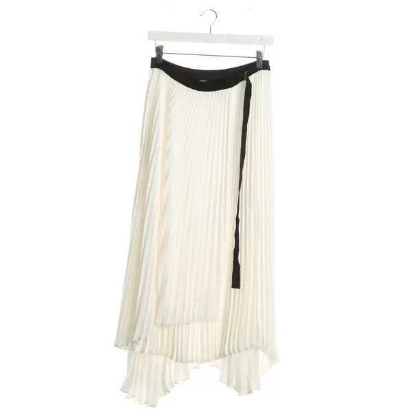 Skirt, in Cream, Polyester, Lis Lareida