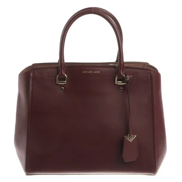 Handtasche, in Bordeaux, Leder, Michael Kors