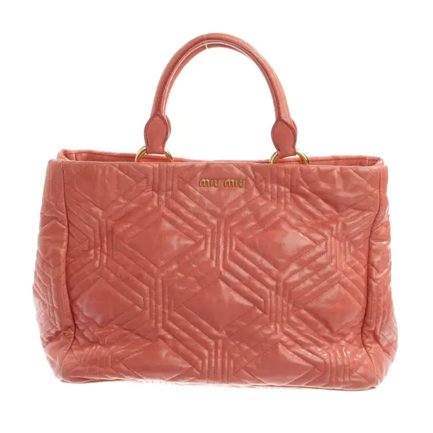 Handtasche, in Rosa, Leder, Miu Miu