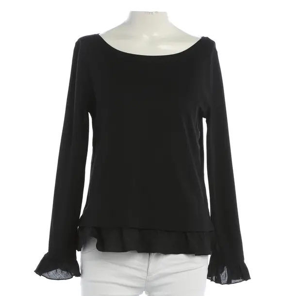 Manica lunga, in Nero, Cotone, Marc Cain