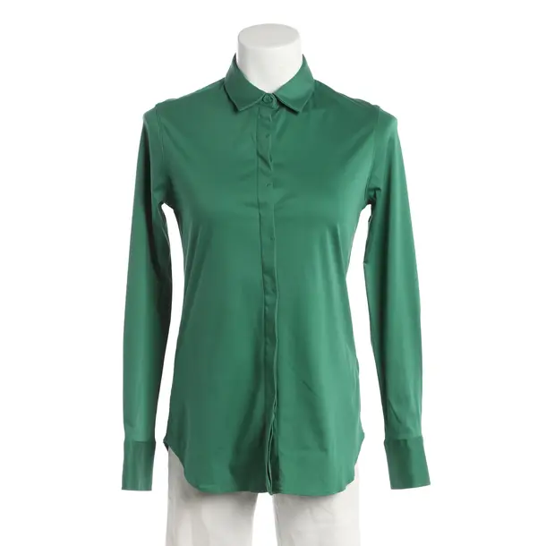 Blouse, in Green, Cotton, Riani