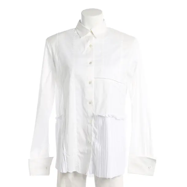 Bluse, in Weiß, Baumwolle, Van Laack