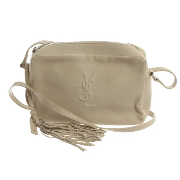 Shoulder Bag, in Beige, Leather, Saint Laurent