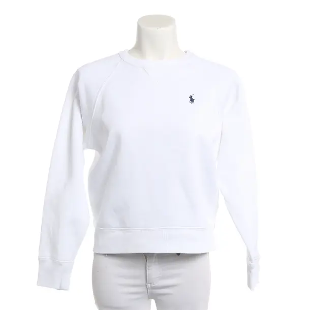 Sweatshirt, in White, Cotton, Polo Ralph Lauren