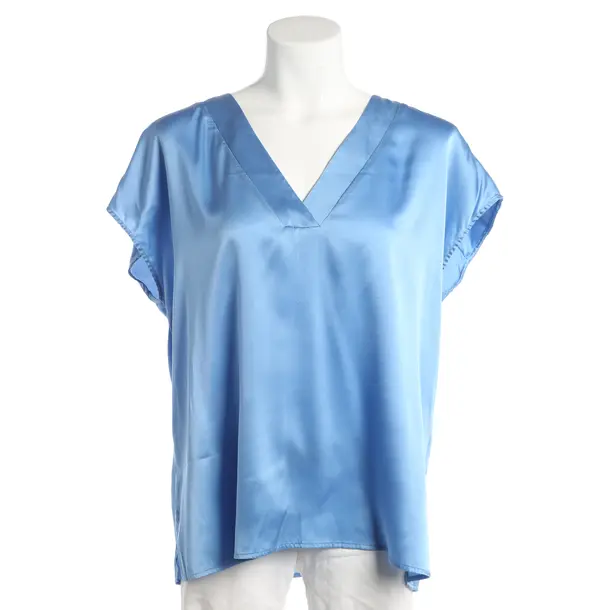 Bluse, in Blau, Seide, (The Mercer) NY