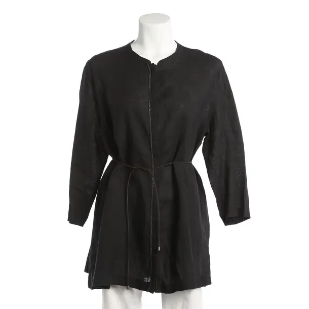 Blouse, in Black, Linen, Fabiana Filippi