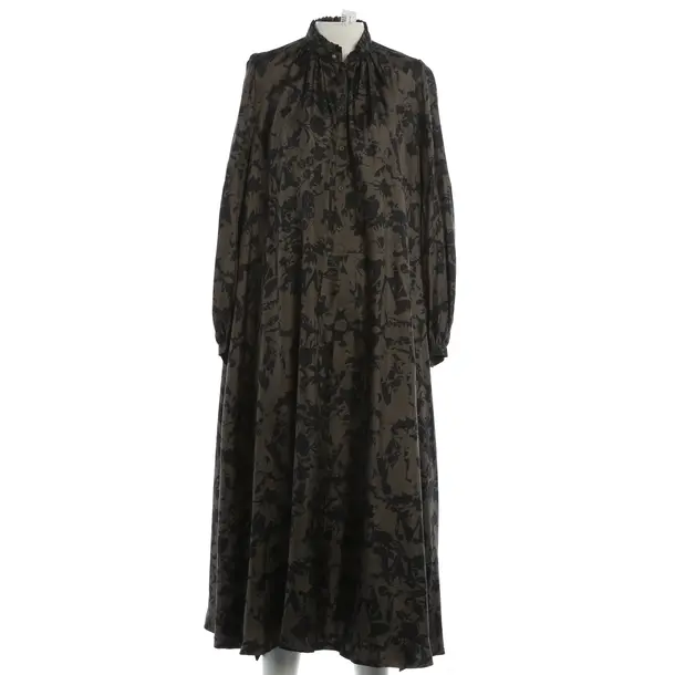 Abito, in Verde scuro, Seta, Max Mara