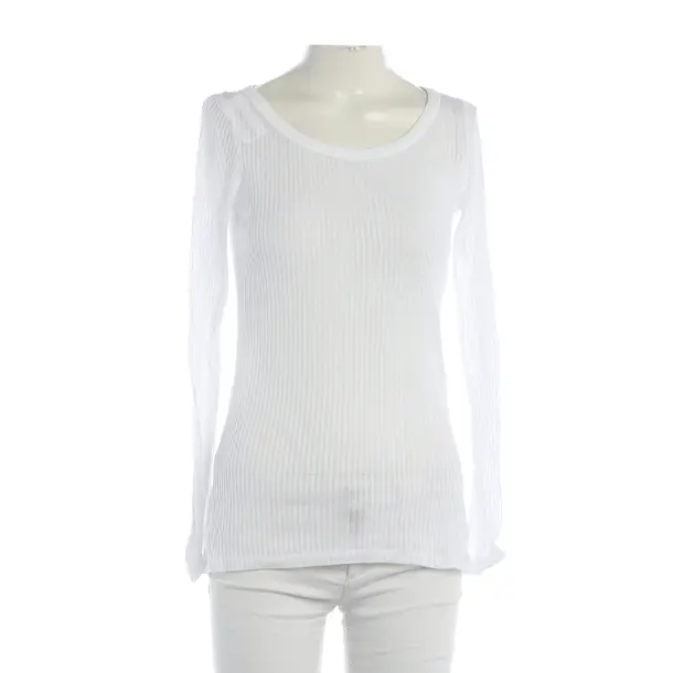 Longsleeve, in Weiß, Baumwolle, Marc Cain