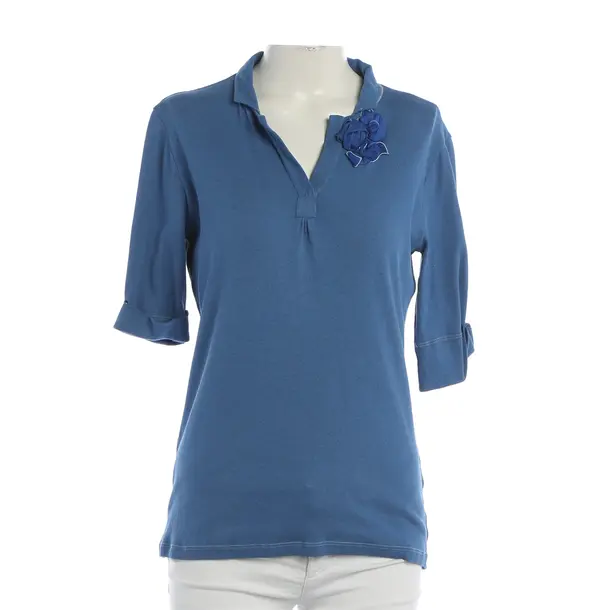 Shirt, in Blau, Baumwolle, Brunello Cucinelli