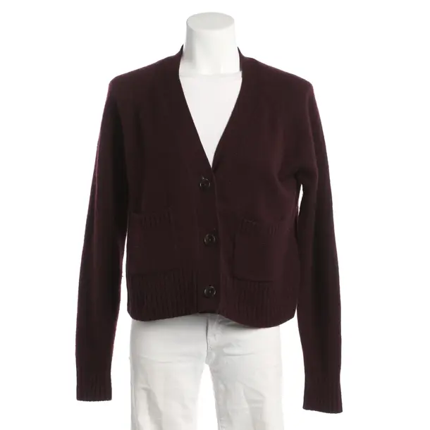 Cardigan, in Bordeaux, Lana, Signora & Abbracci