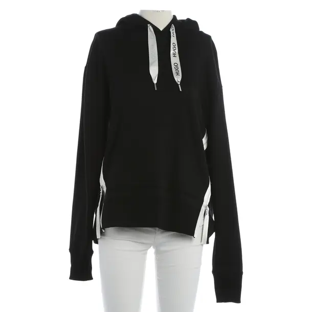 Hoodie, in Black, Cotton, Hugo Boss Red Label