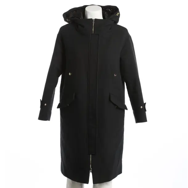 Mid-Season Jacket, in Navy, Cotton, Herno