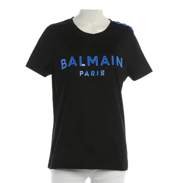 Shirt, in Black, Cotton, Balmain