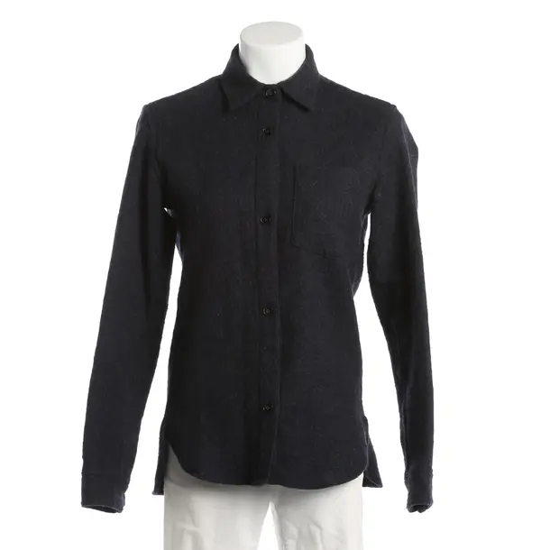 Bluse, in Navy, Wolle, Isabel Marant