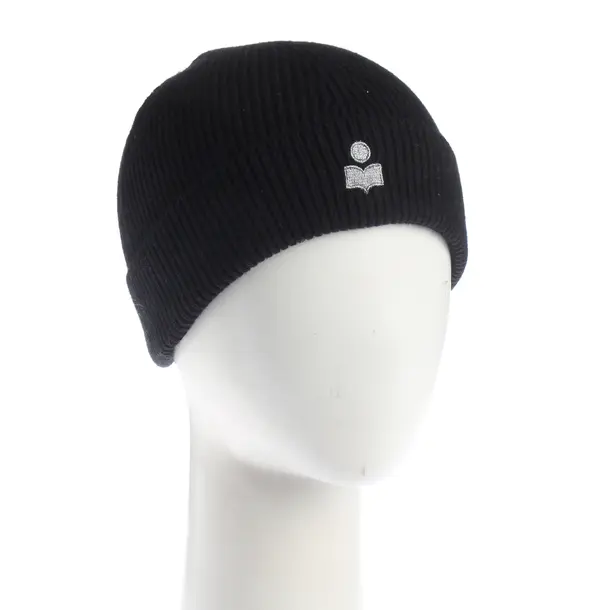 Mütze, in Schwarz, Baumwolle, Isabel Marant