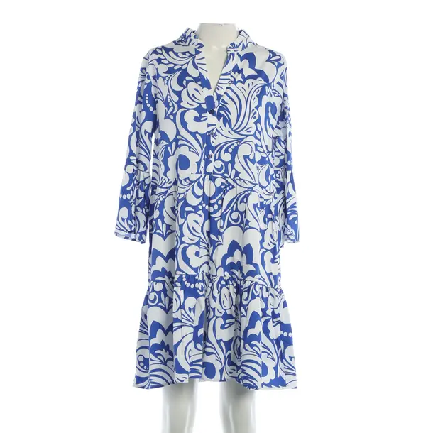 Dress, in Blue, Cotton, Mrs & Hugs