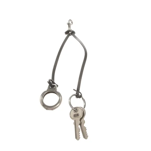 Portachiavi, in Nero, Pelle, Balenciaga