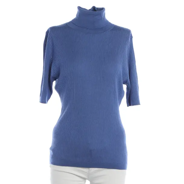 Shirt, in Blau, Wolle, Lodenfrey