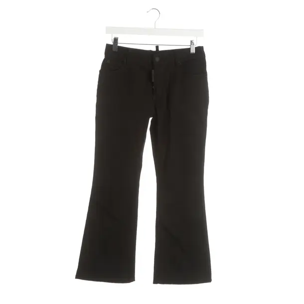 Flared Jeans, in Black, Cotton, Dsquared