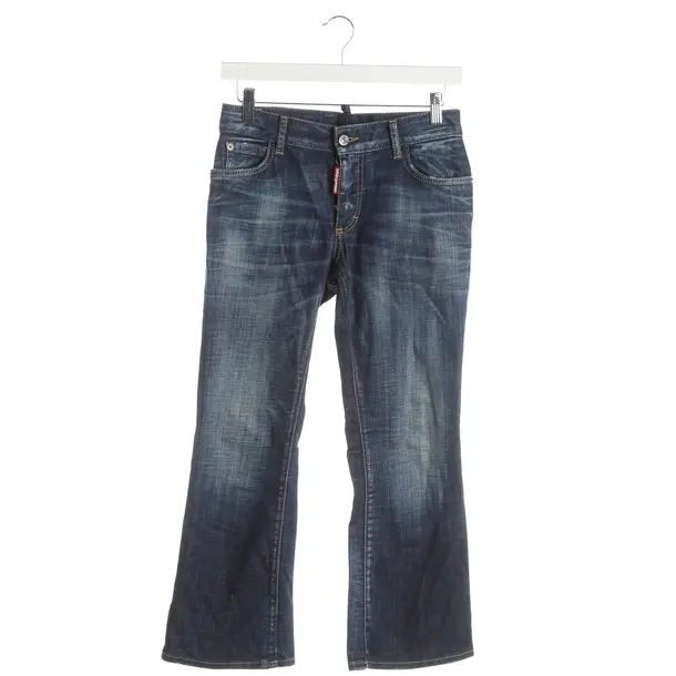Flared Jeans, in Blue, Cotton, Dsquared