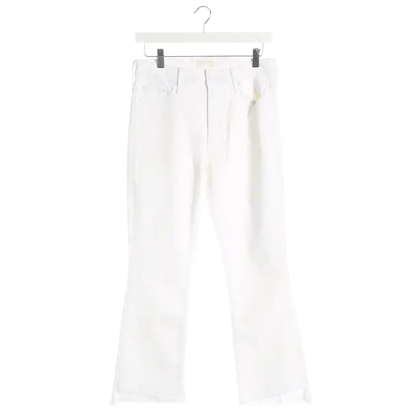 Jeans slim fit, in Crema, Cotone, Madre
