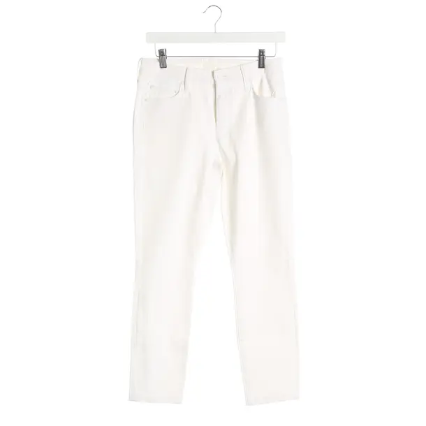 Jeans slim fit, in Crema, Cotone, Madre