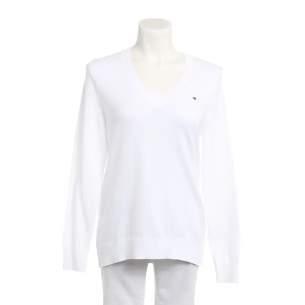 Jumper, in White, Cotton, Tommy Hilfiger