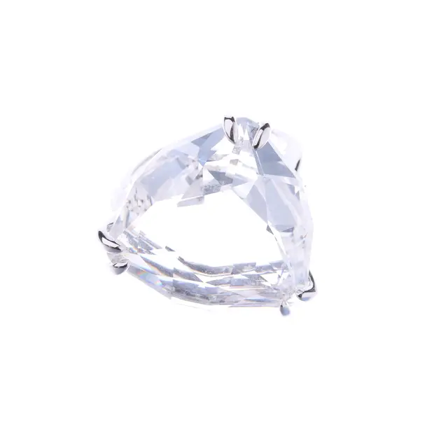 Ring, in Silber, Metall (metallisch, metallisiert), Swarovski