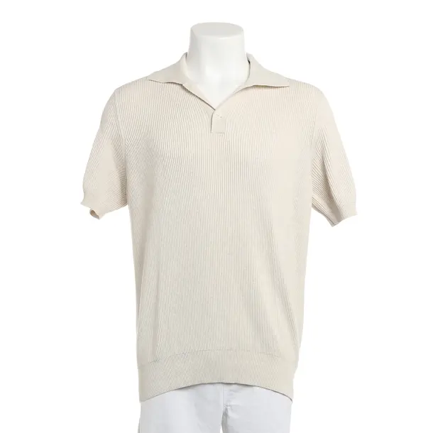 Poloshirt, in Beige, Baumwolle, Brunello Cucinelli