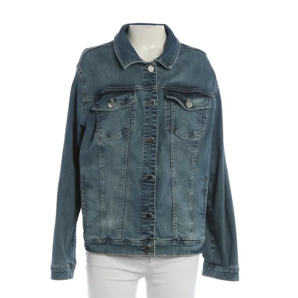 Jeansjacke, in Blau, Baumwolle, Steffen Schraut