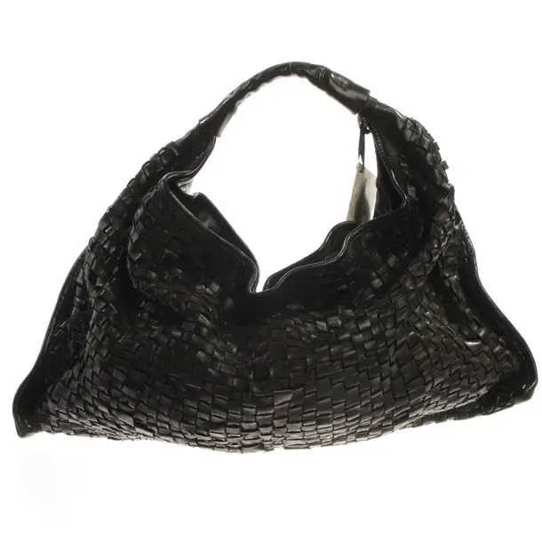 Borsa hobo, in Marrone scuro, Pelle, Campomaggi