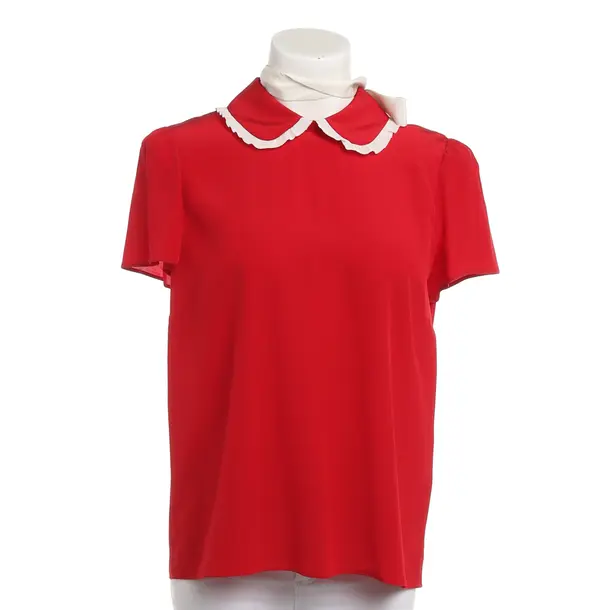 Bluse, in Rot, Seide, Red Valentino