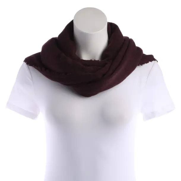 Schal, in Bordeaux, Baumwolle, Herzensangelegenheit