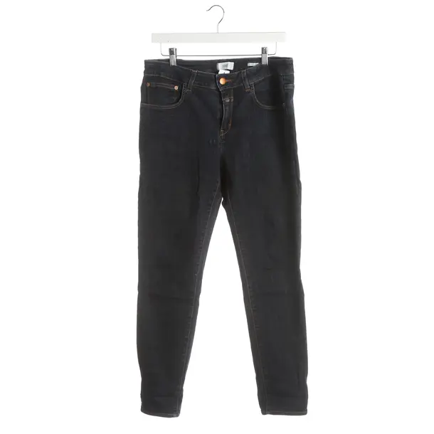 Jeans slim fit, in Marina Militare, Cotone, Chiuso