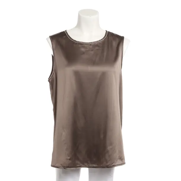 Top, in Braun, Seide, Peserico