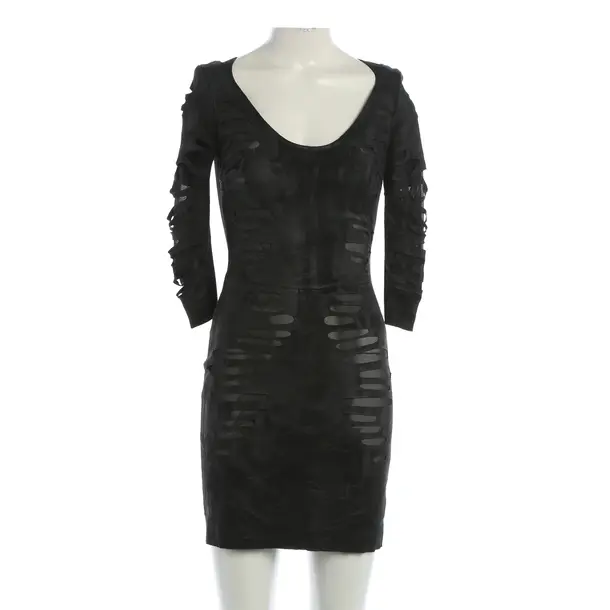 Dress, in Black, Cotton, Jitrois