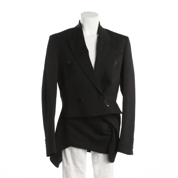 Blazer, in Black, Wool, The Attico