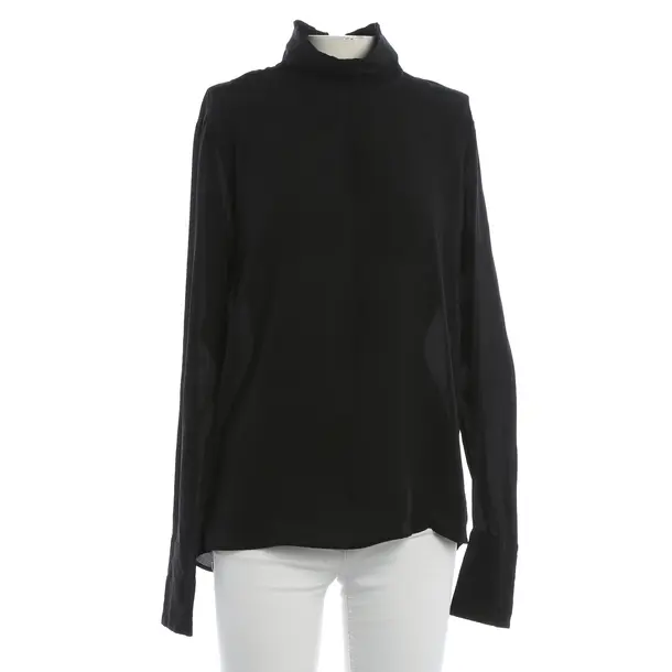 Blouse, in Black, Silk, Drykorn