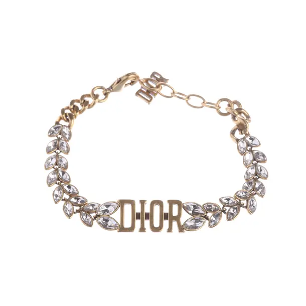 Armband, in Gold, Metall (metallisch, metallisiert), Dior