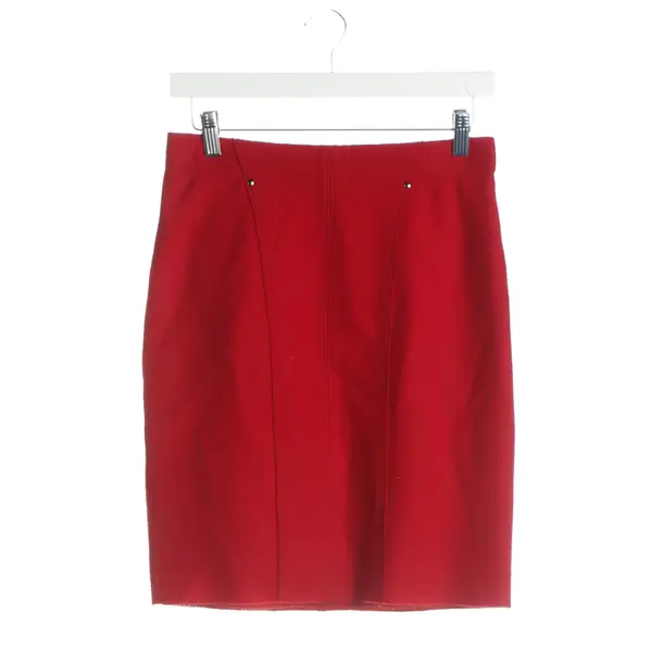 Skirt, in Red, Wool, Marc Cain