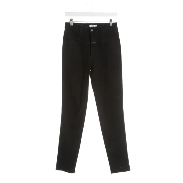 Straight Fit Jeans, in Black, Cotton, Closed