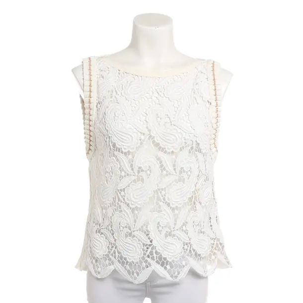 Top, in Weiß, Viskose, Marc Cain