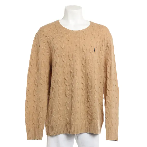 Jumper, in Brown, Wool, Polo Ralph Lauren