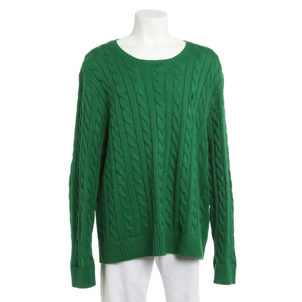 Jumper, in Green, Cotton, Polo Ralph Lauren