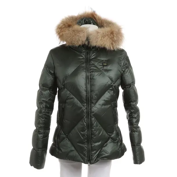 Mid-Season Jacket, in Green, Polyamide, Blauer USA