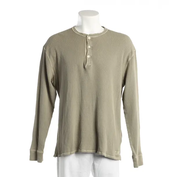 Longsleeve, in Olivgrün, Baumwolle, Autry