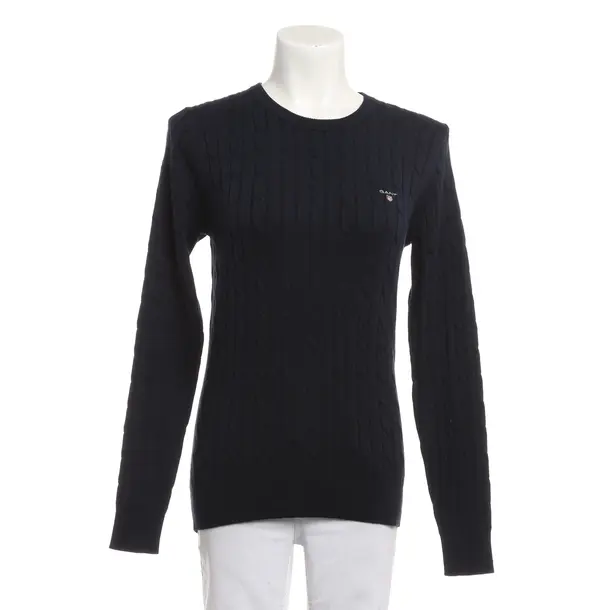 Pullover, in Navy, Baumwolle, Gant