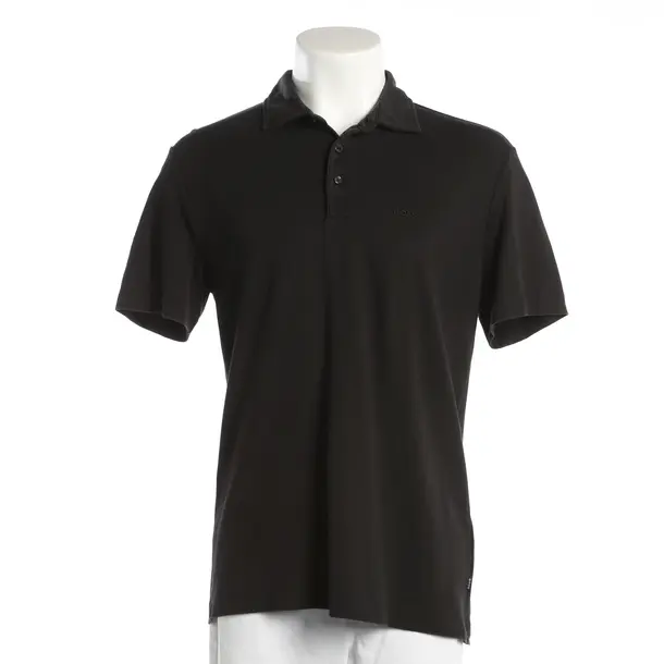 Polo Shirt, in Black, Lyocell, Hugo Boss Black Label
